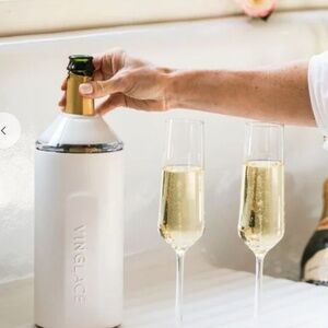 Vinglace Wine Chiller in White